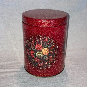 Vintage Daher Round Tin Container
